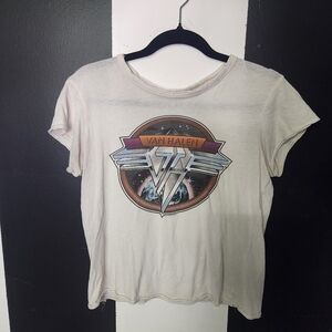 Van Halen Oversized Distress T-Shirt